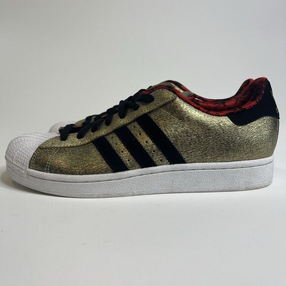 Adidas Superstar 2 Year of the Horse CNY Gold D65601 Men’s 10US main image 9